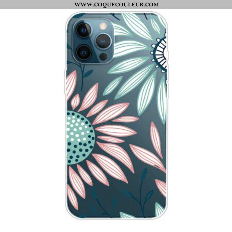 Coque iPhone 13 Pro Transparente Une Fleur