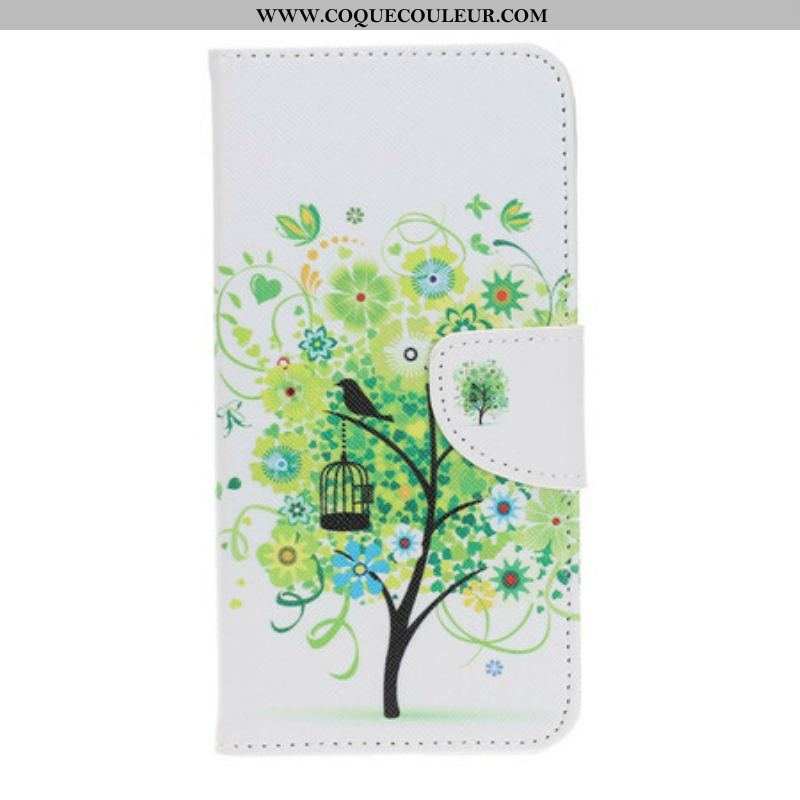 Housse iPhone 13 Pro Arbre Fleuri