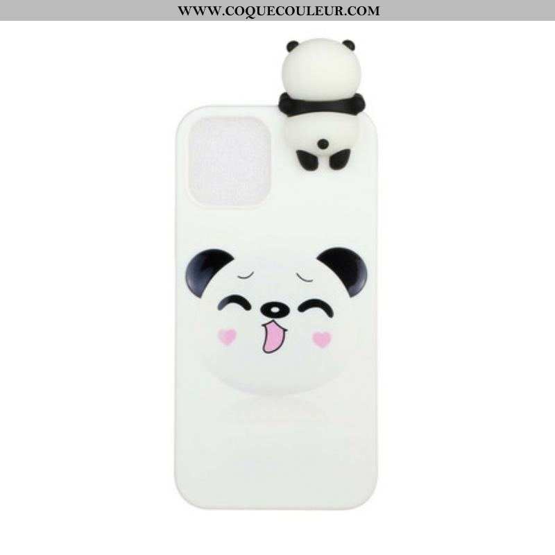 Coque iPhone 13 Pro Cool Panda 3D