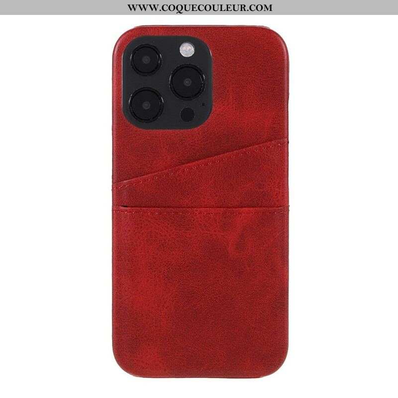 Coque iPhone 13 Pro Double Porte Cartes