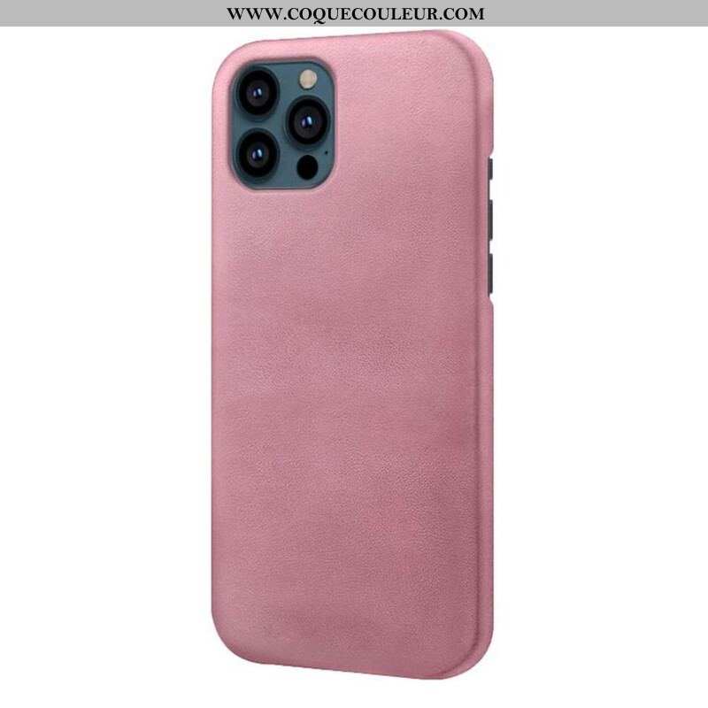 Coque iPhone 13 Pro Effet Cuir KSQ