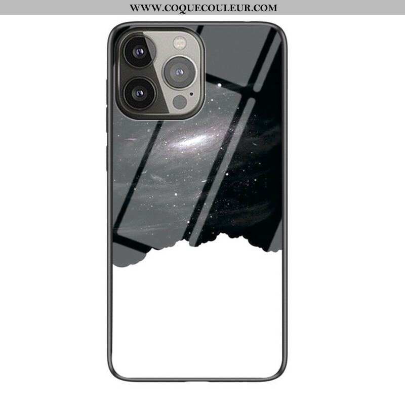 Coque iPhone 13 Pro Verre Trempé Starry Sky