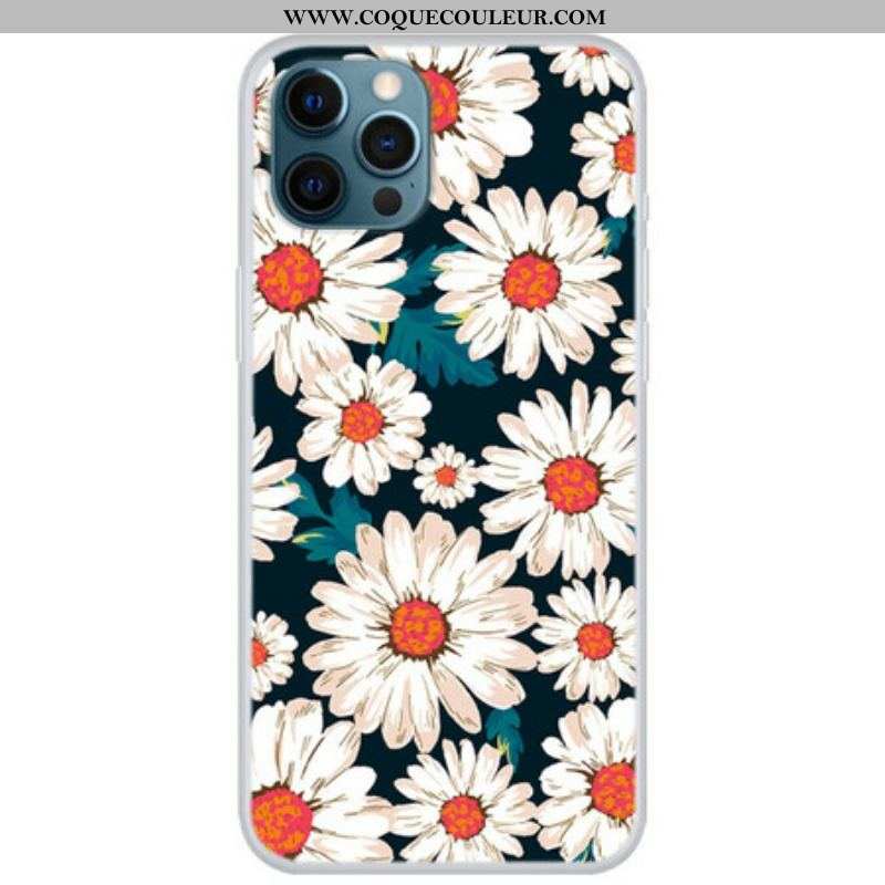 Coque iPhone 13 Pro Marguerites