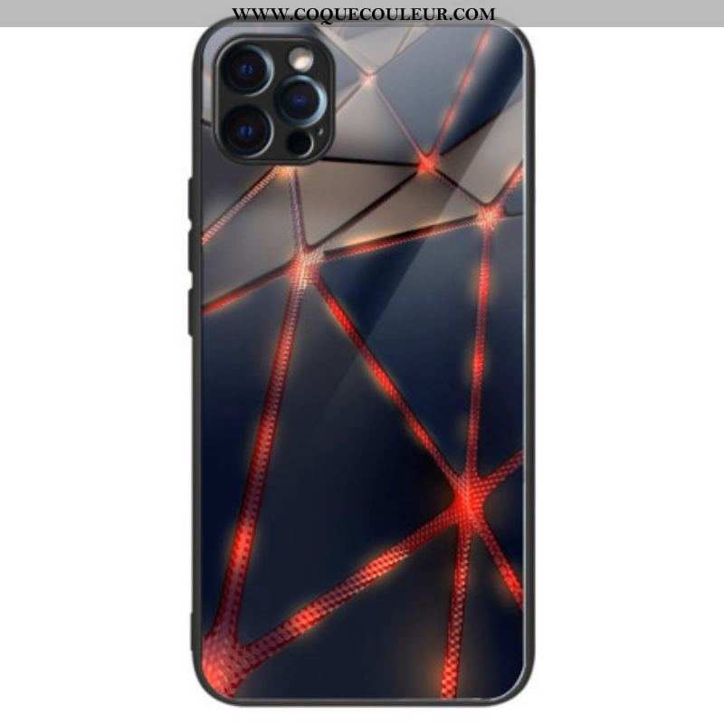 Coque iPhone 14 Pro Max Verre Trempé Red Line