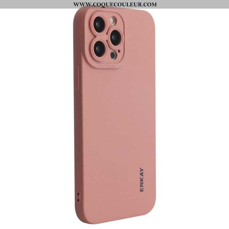 Coque iPhone 14 Pro Max Silicone Liquide ENKAY