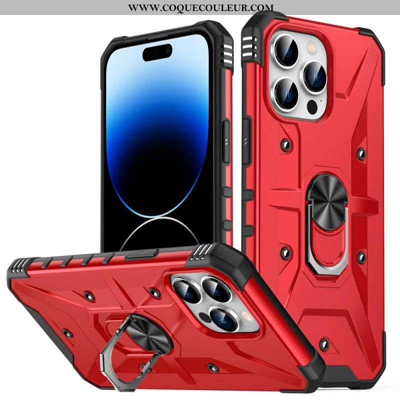 Coque iPhone 14 Pro Max Anneau-Support Protection Optimale