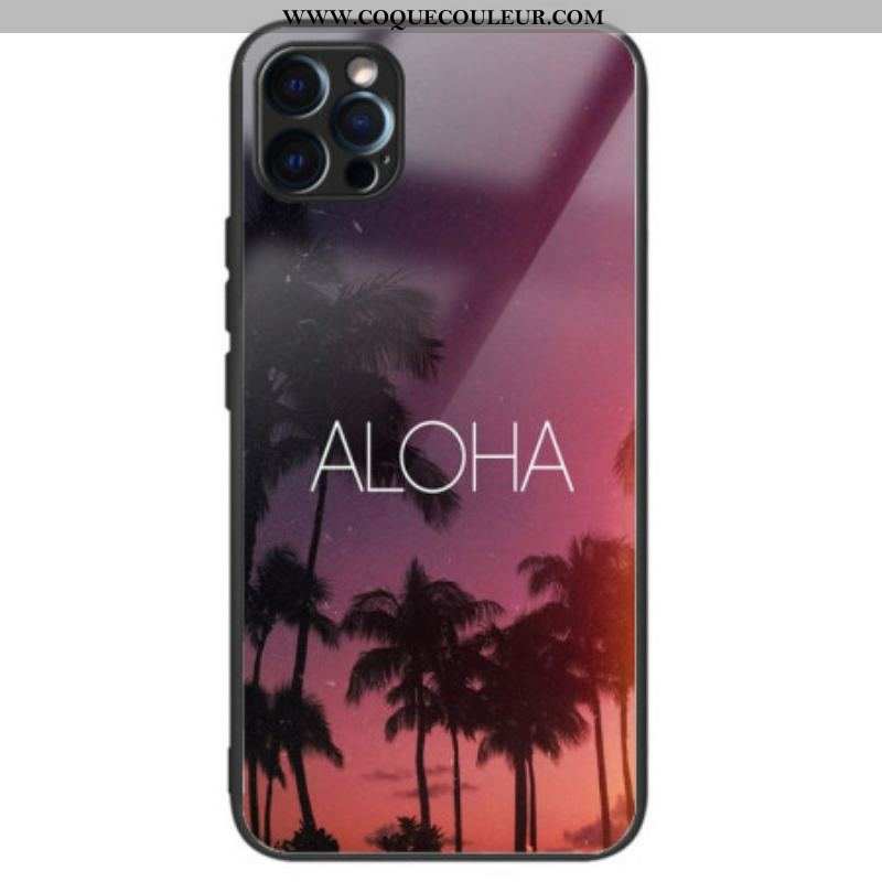 Coque iPhone 14 Pro Max Verre Trempé Aloha