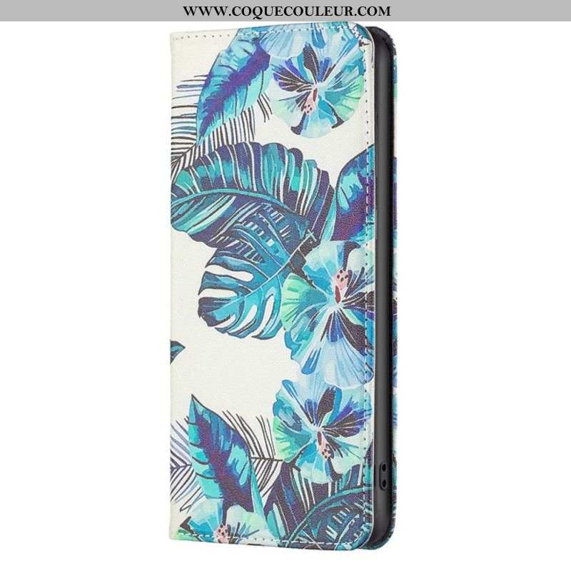 Flip Cover iPhone 14 Pro Max Feuilles