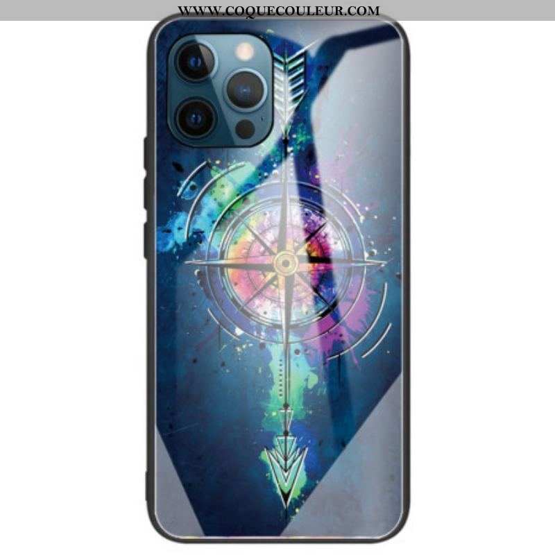 Coque iPhone 14 Pro Max Verre Trempé Flèche