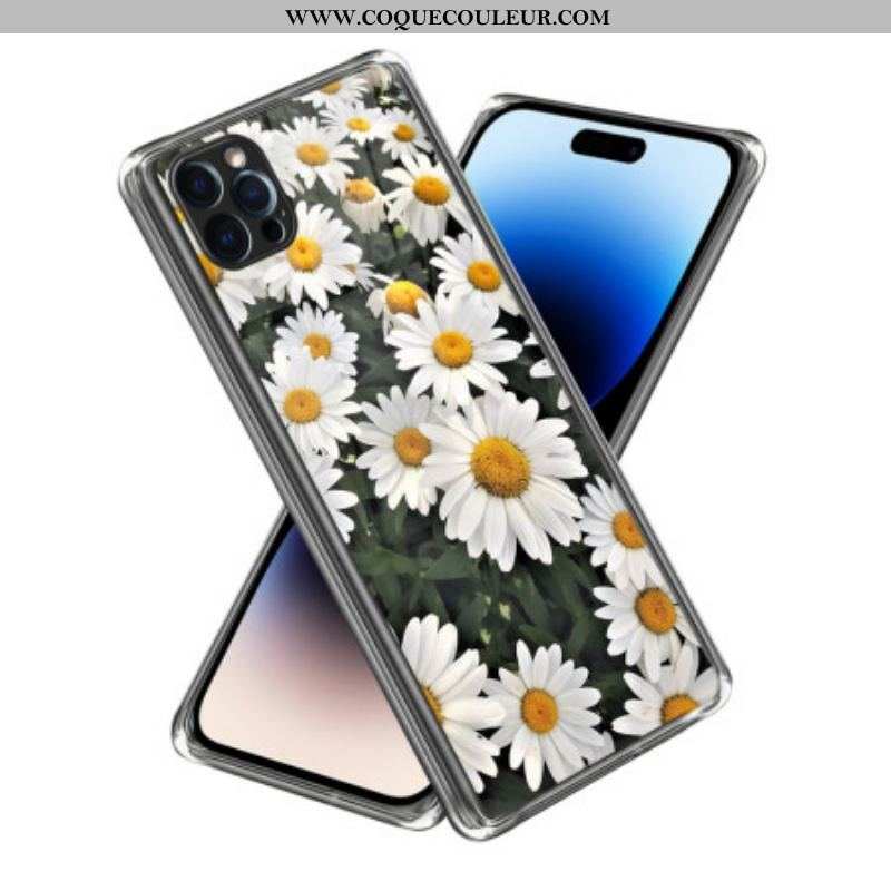 Coque iPhone 14 Pro Max Marguerite