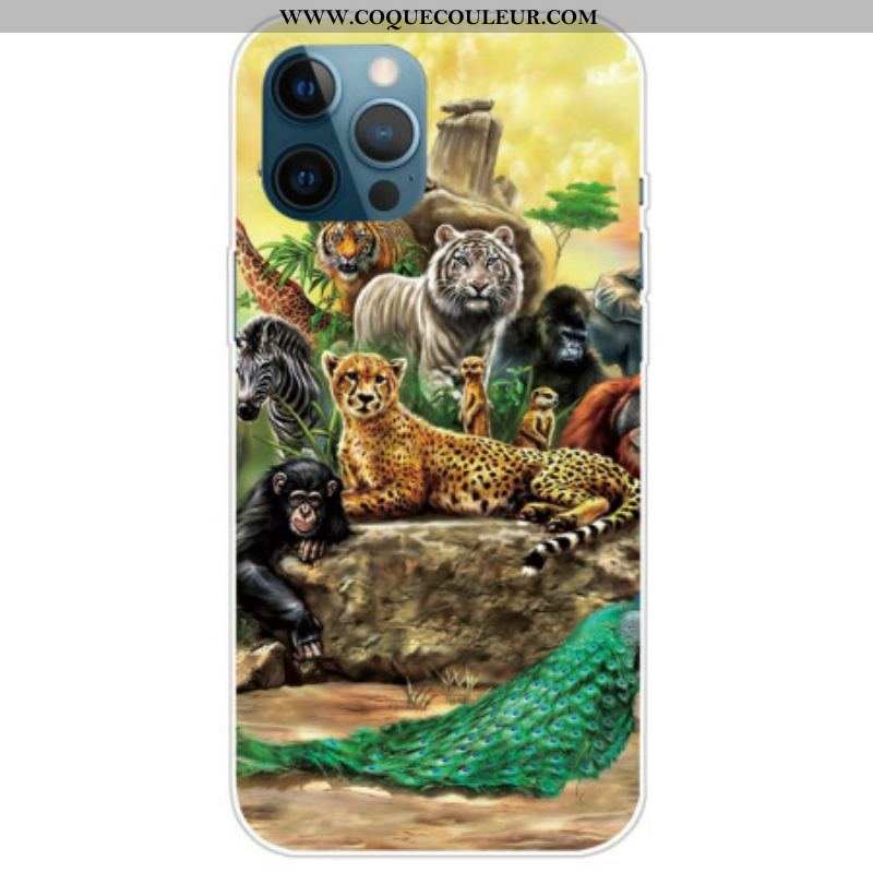 Coque iPhone 14 Pro Max Animaux Safari