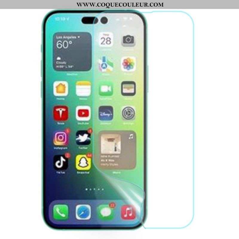 Film de protection écran pour iPhone 14 Pro Max