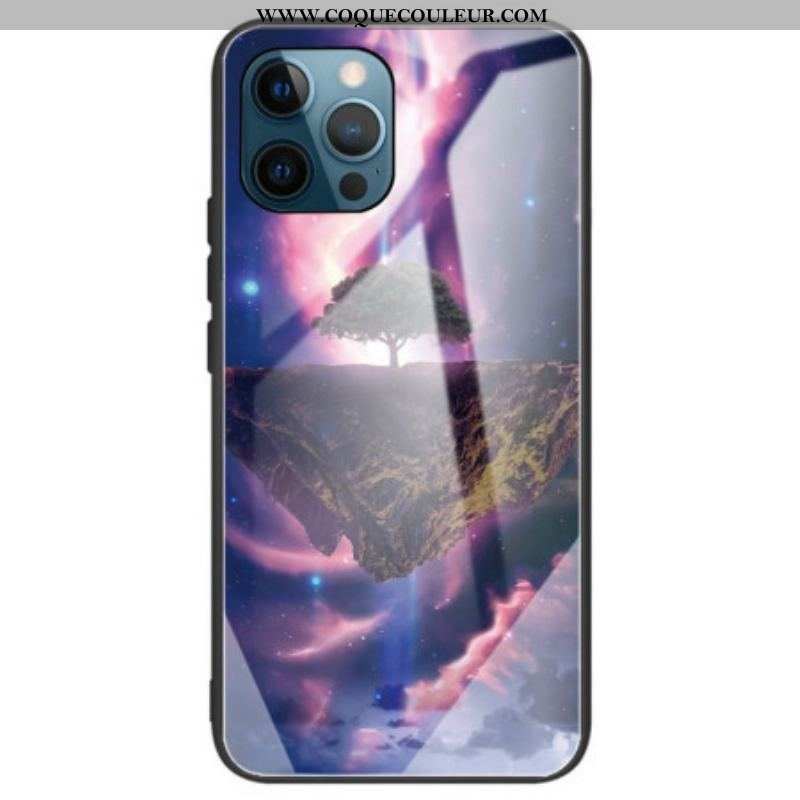 Coque iPhone 14 Pro Max Verre Trempé Arbre Astral