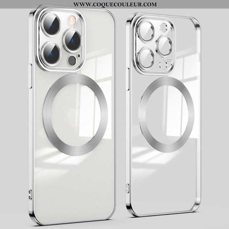 Coque iPhone 14 Pro Max Transparente Compatible Magsafe