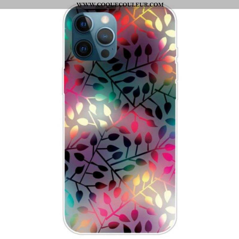 Coque iPhone 14 Pro Max Feuilles