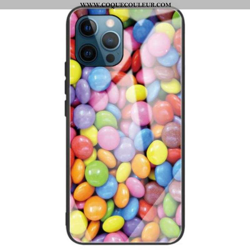 Coque iPhone 14 Pro Max Verre Trempé Bonbons