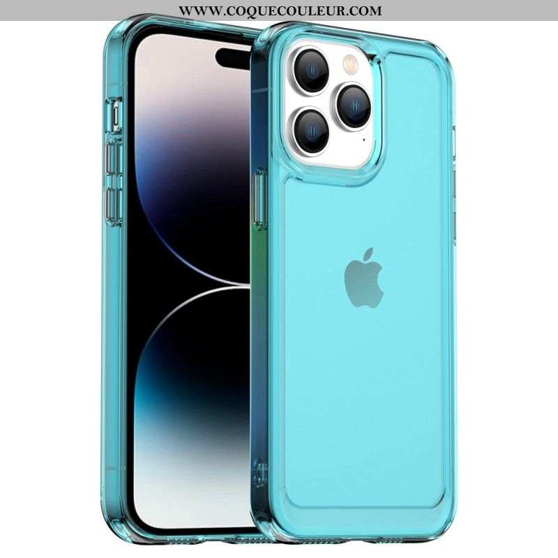 Coque iPhone 14 Pro Max Transparente Candy Series