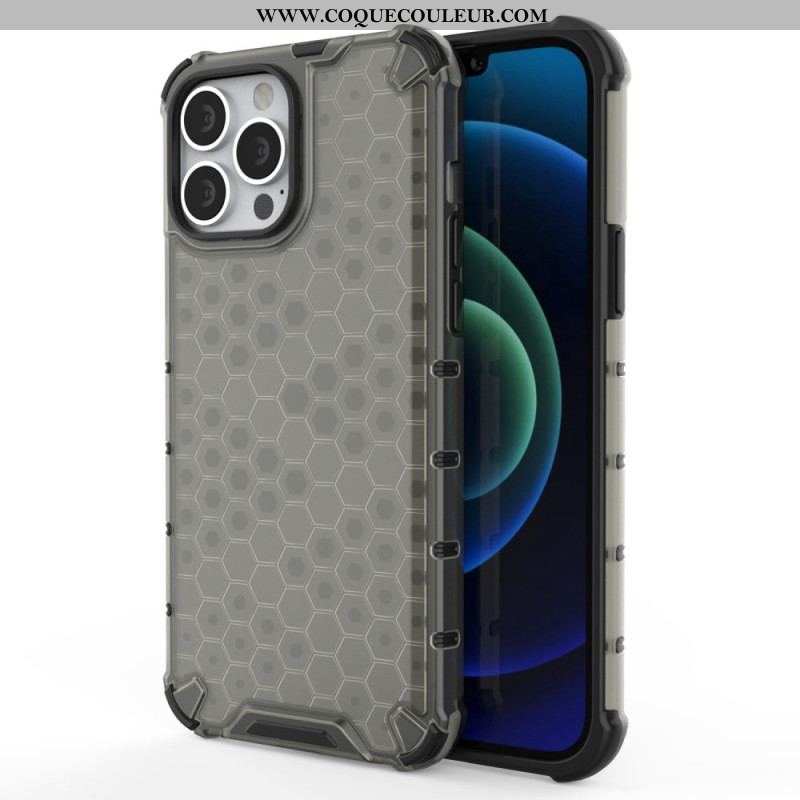 Coque iPhone 14 Pro Max Style Nid d'Abeille