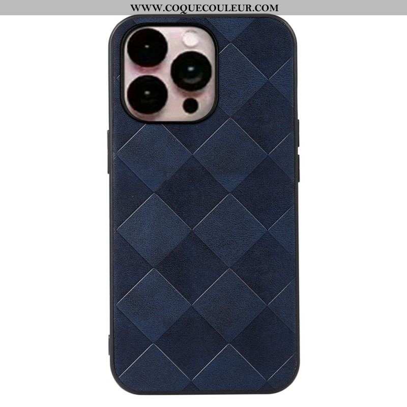 Coque iPhone 14 Pro Max Texture Tissée