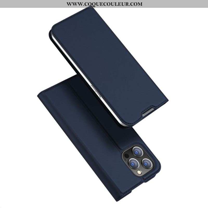 Flip Cover iPhone 14 Pro Max Skin Pro DUX DUCIS