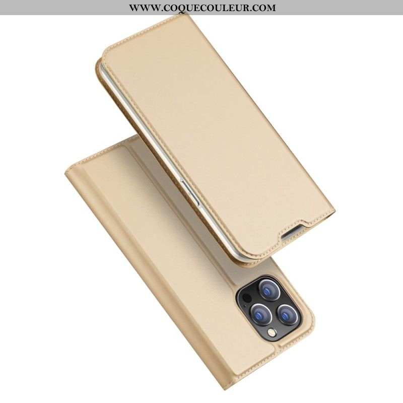 Flip Cover iPhone 14 Pro Max Skin Pro DUX DUCIS