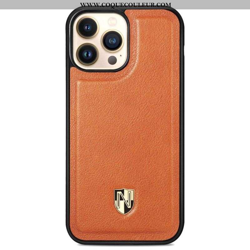 Coque iPhone 14 Pro Max Véritable Cuir CASENEO