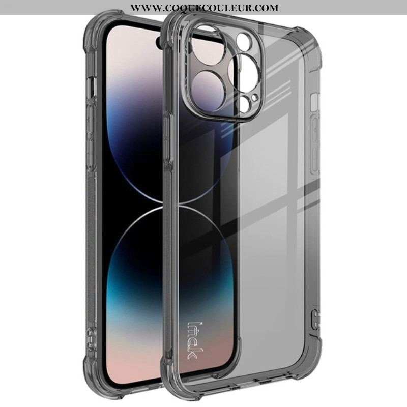 Coque iPhone 14 Pro Max Transparente Coins Airbag Imak