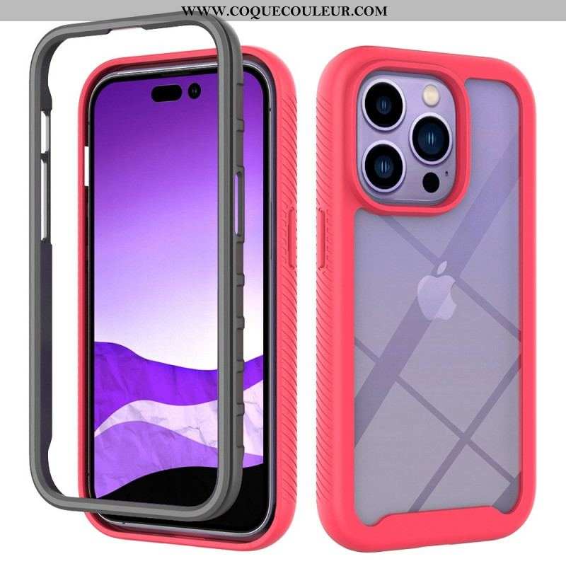 Coque iPhone 14 Pro Hybride Cadre Bumper