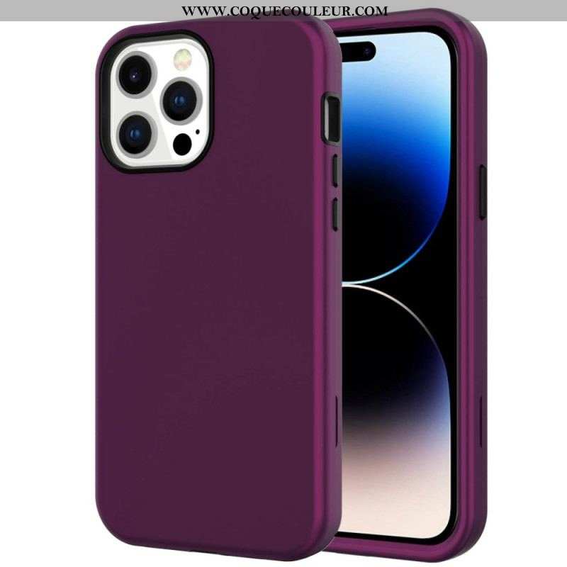 Coque iPhone 14 Pro Hybride Fini Mat