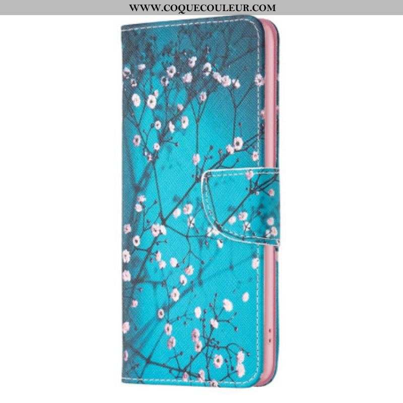Housse iPhone 14 Pro Branches Fleuries
