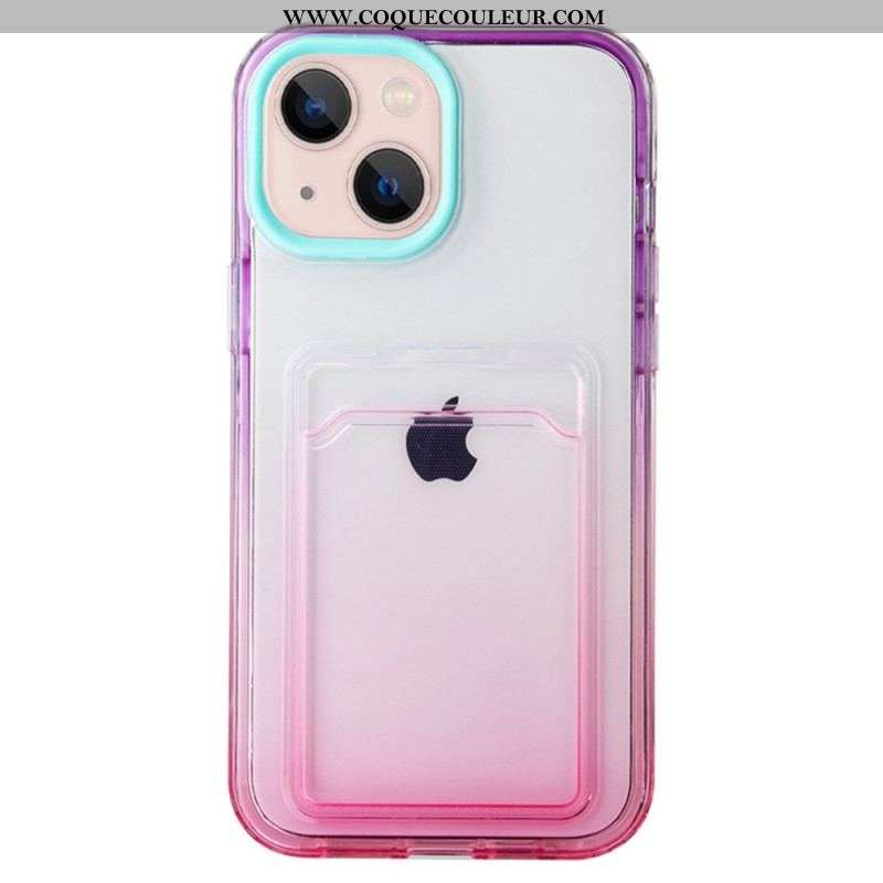 Coque iPhone 14 Pro Gradient Porte-Carte