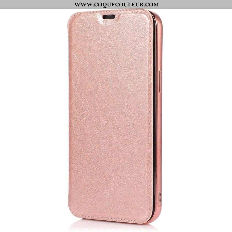 Flip Cover iPhone 14 Pro Simili Cuir Porte-Carte