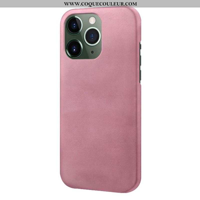 Coque iPhone 14 Pro Effet Cuir