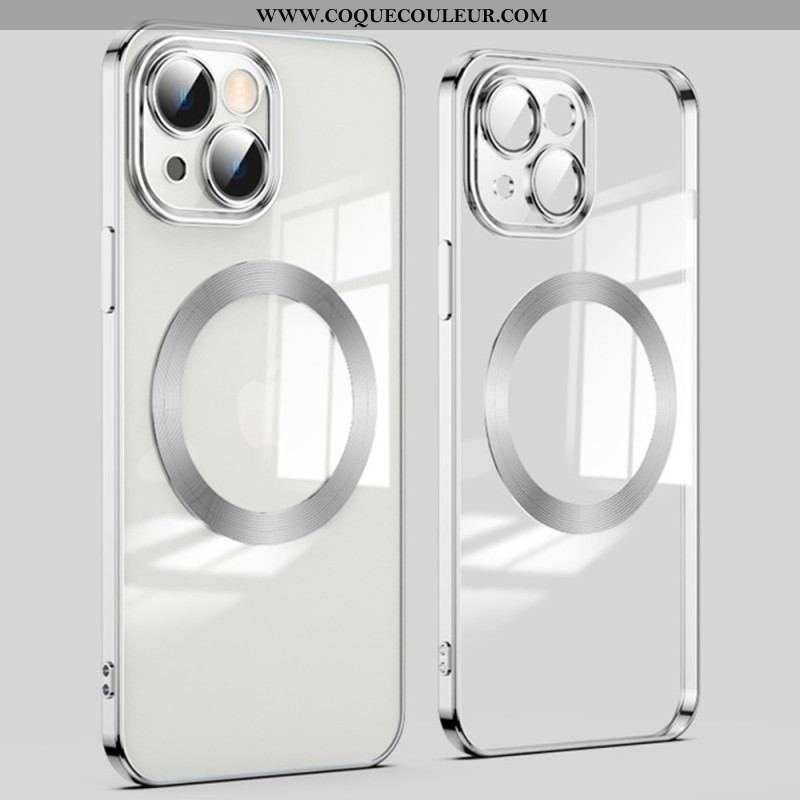 Coque iPhone 14 Transparente Compatible Magsafe