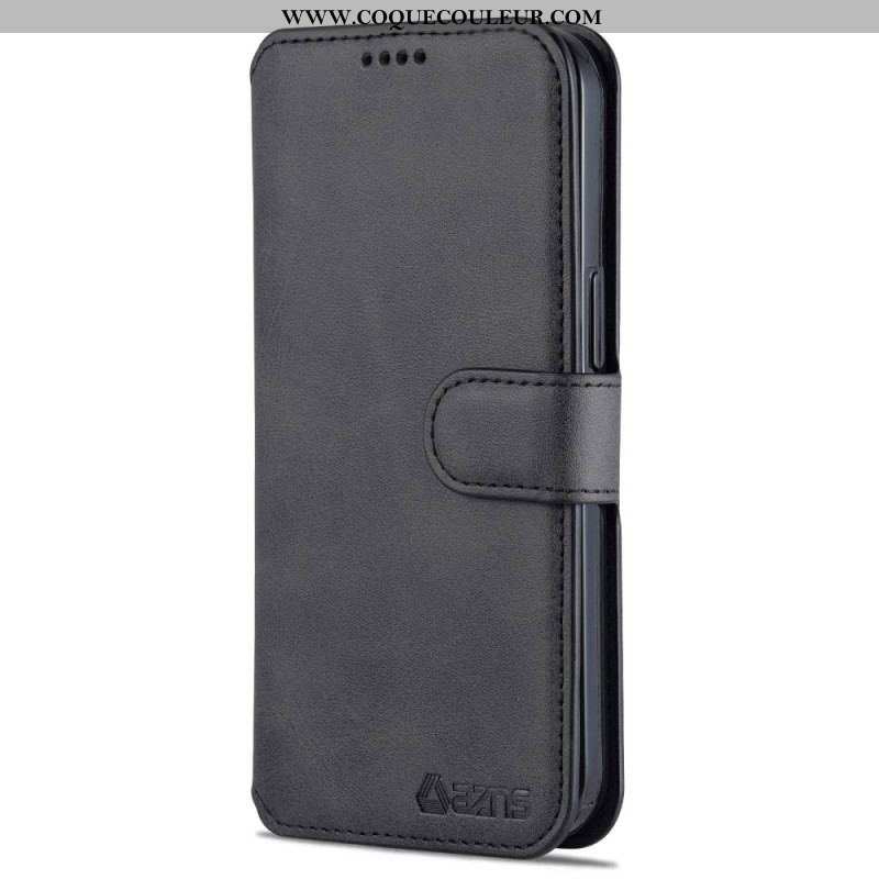 Housse iPhone 14 Pro AZNS Simili Cuir