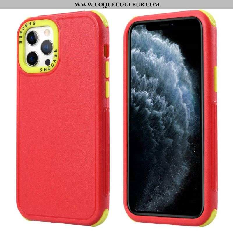 Coque iPhone 14 Pro Bicolore Coins Renforcés