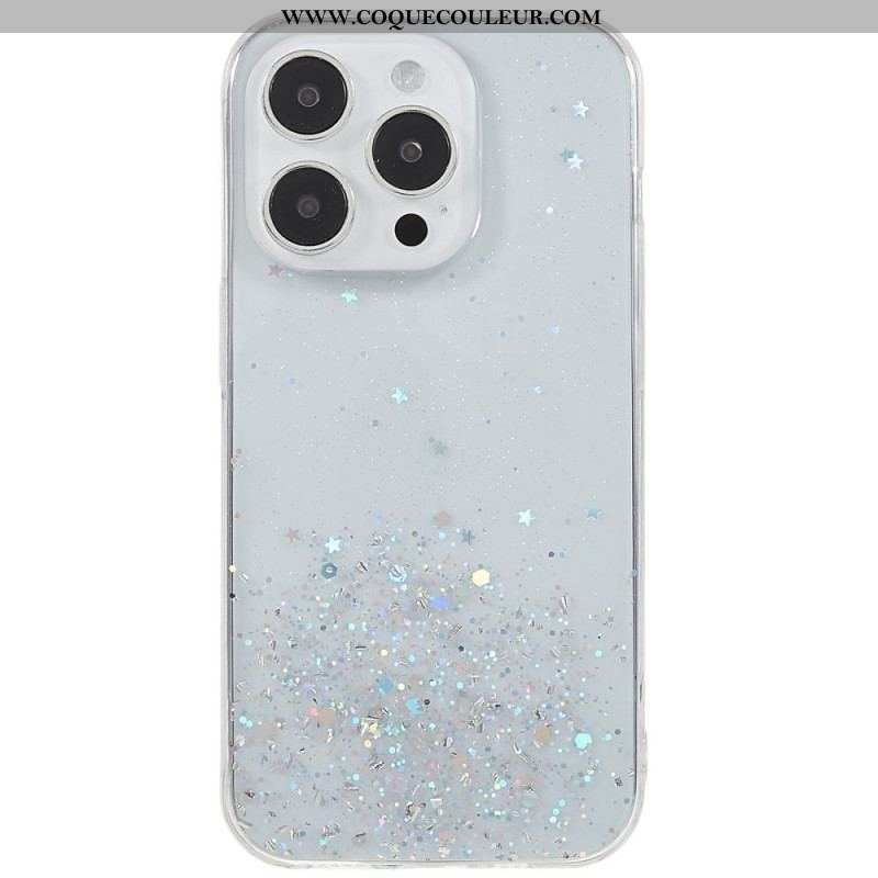 Coque iPhone 14 Pro Paillettes Premium