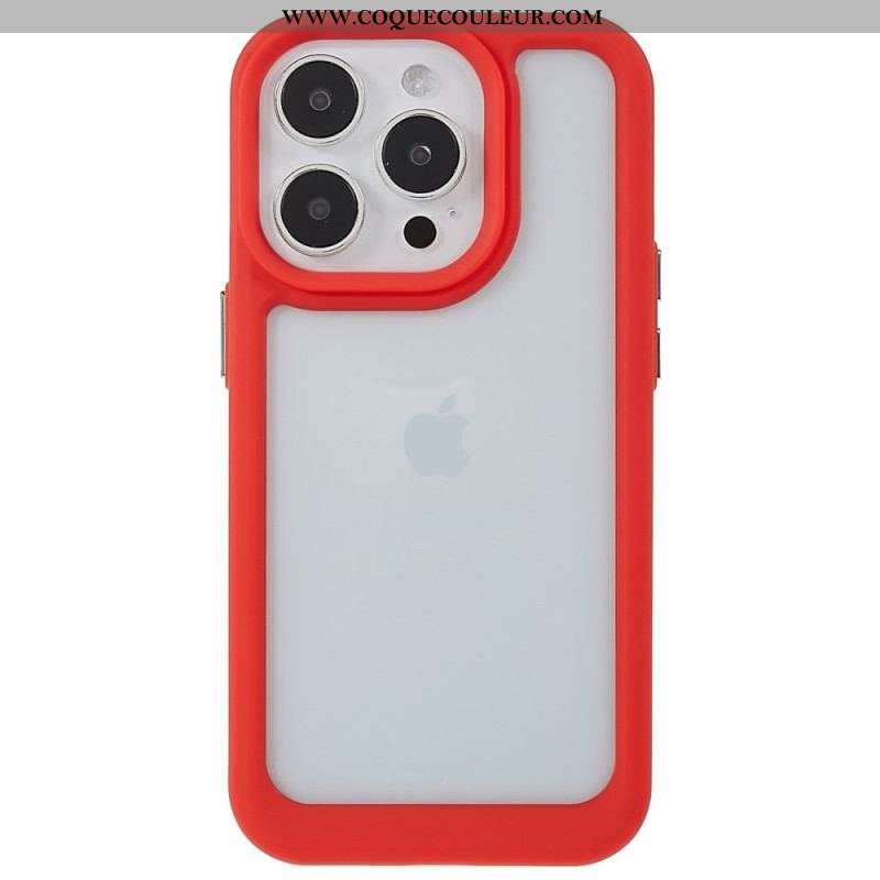 Coque iPhone 14 Pro Rebords Silicone