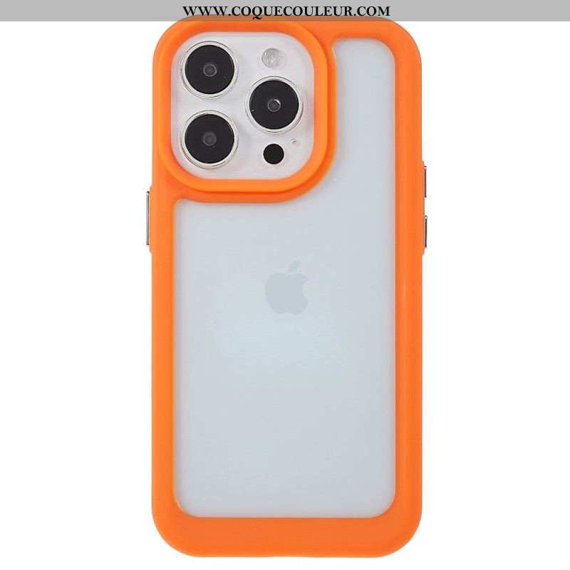 Coque iPhone 14 Pro Rebords Silicone