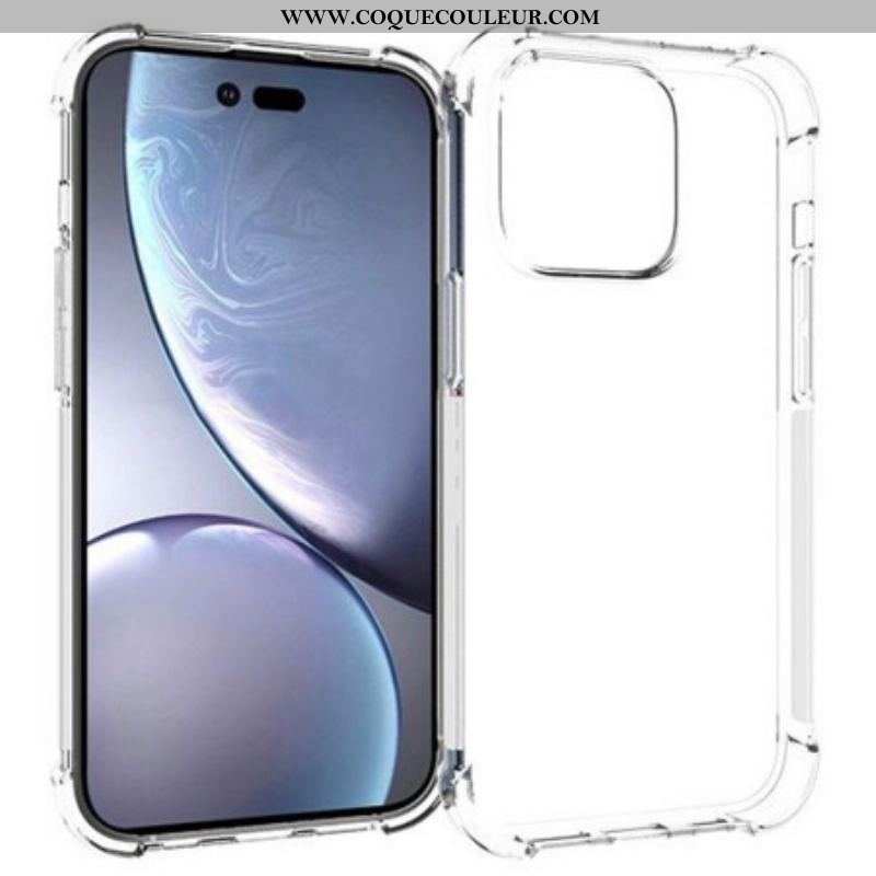 Coque iPhone 14 Pro Transparente Coins Renforcés