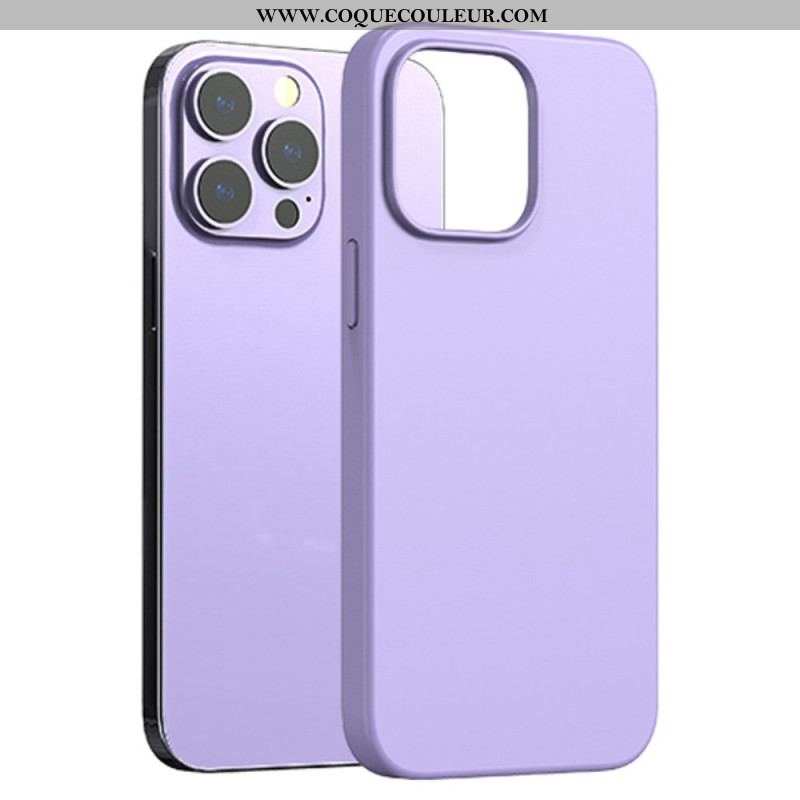 Coque iPhone 14 Pro Silicone Luxe