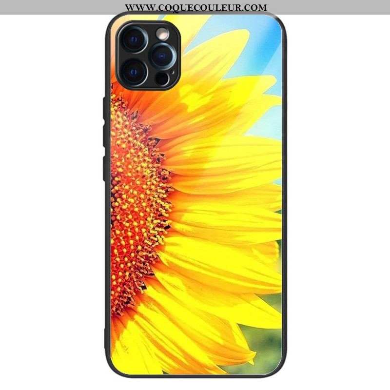 Coque iPhone 14 Pro Tournesols Intenses