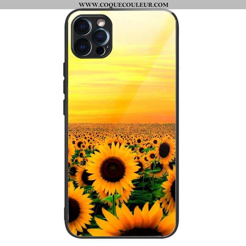 Coque iPhone 14 Pro Tournesols Intenses