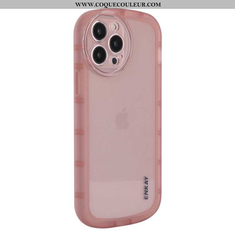 Coque iPhone 14 Pro Silicone Mat Enkay