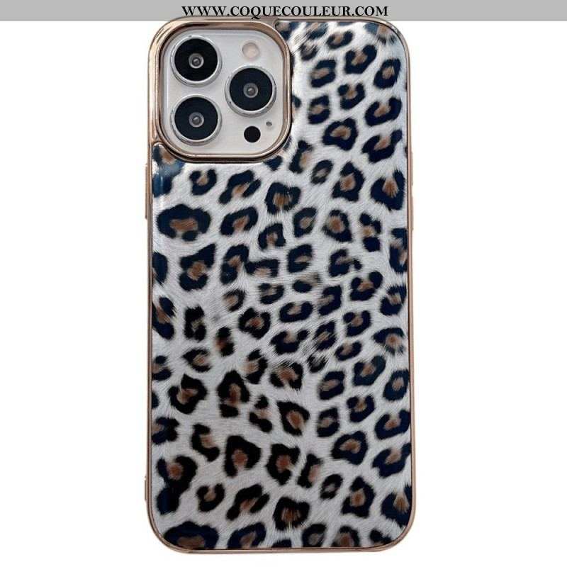 Coque iPhone 14 Pro Léopard