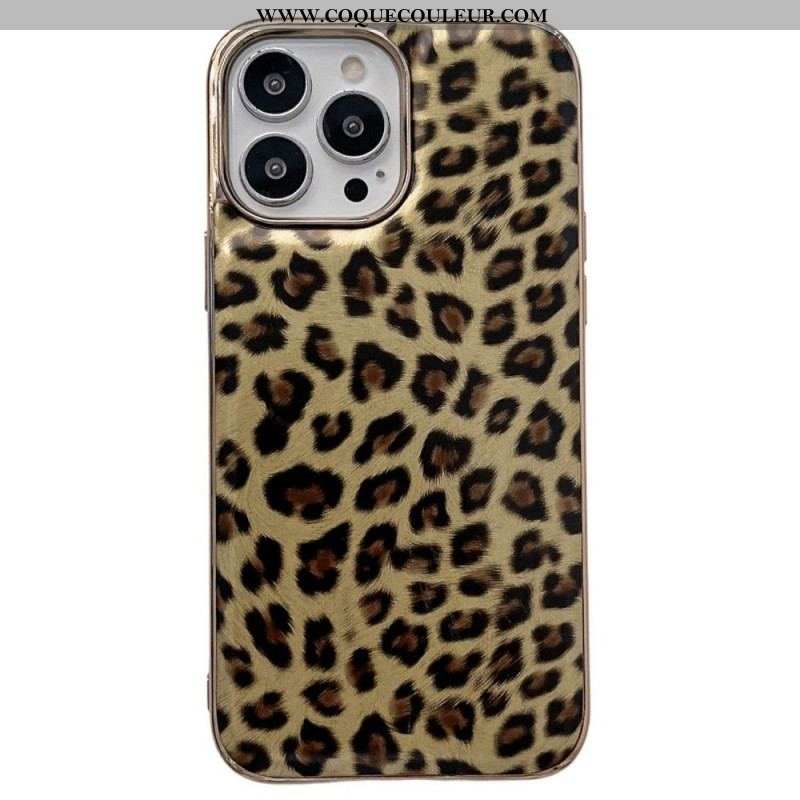 Coque iPhone 14 Pro Léopard