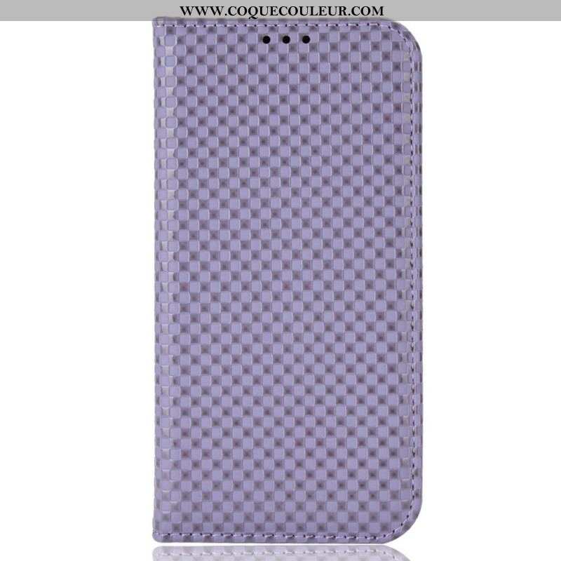 Flip Cover iPhone 14 Pro Texturée