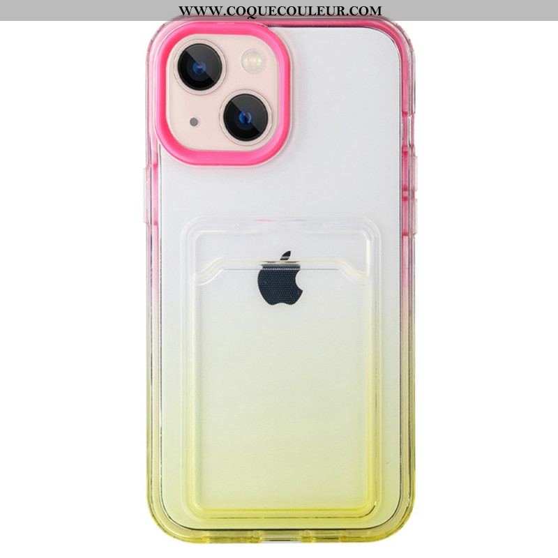 Coque iPhone 14 Gradient Porte-Carte