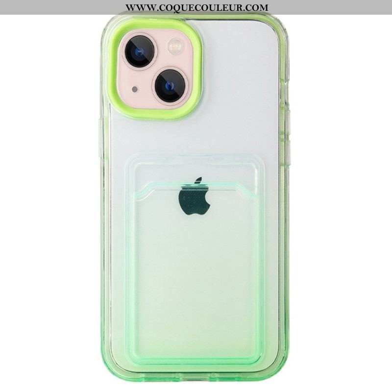 Coque iPhone 14 Gradient Porte-Carte