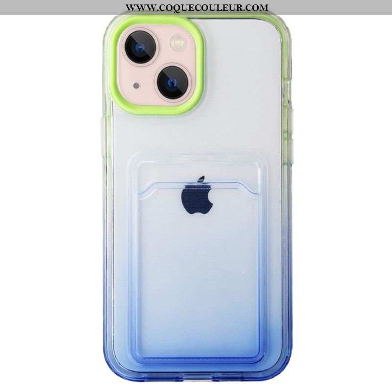 Coque iPhone 14 Gradient Porte-Carte